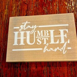 New Handmade sign. Made of maple wood. Rustic Barnhouse decor